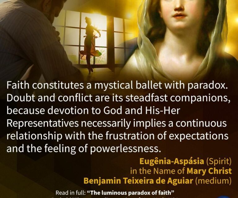 The luminous paradox of faith