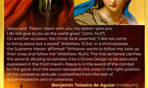The cross, the sword and peace