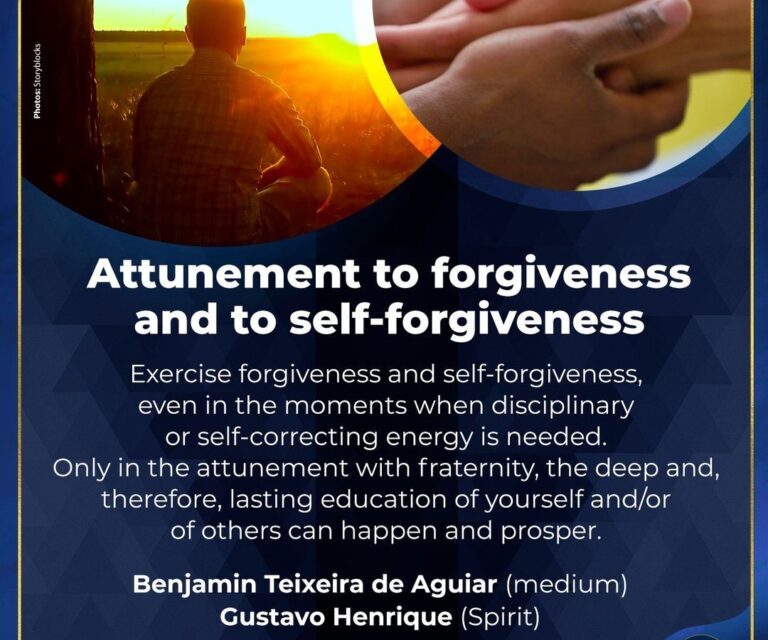 Attunement to forgiveness and to self-forgiveness