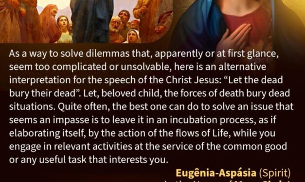 Death and Life, in the problems of day-to-day life