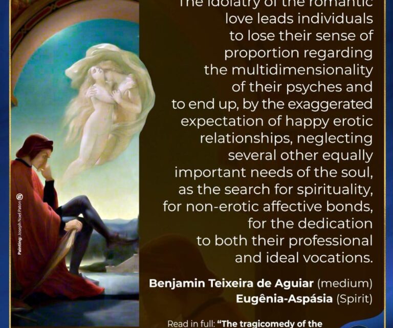 The tragicomedy of the fixation on the romantic love — part II