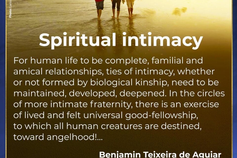 Spiritual intimacy