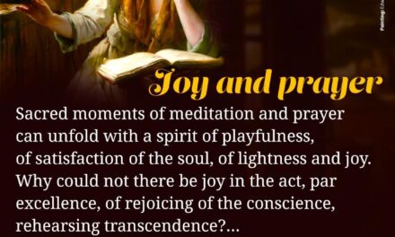 Joy and prayer