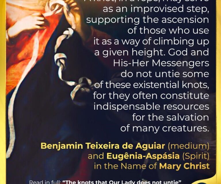 The knots that Our Lady does not untie