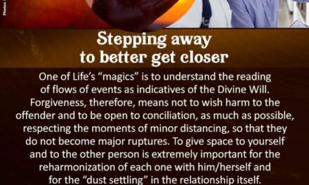 Stepping away to better get closer