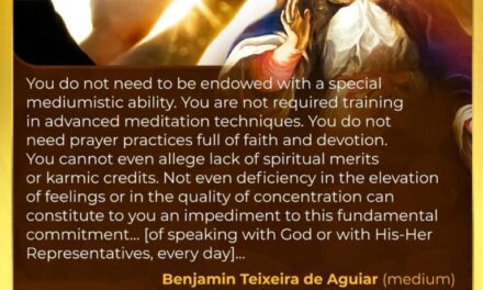 To speak with God and to be heard by Him-Her