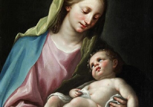 Christmas manger and human heart