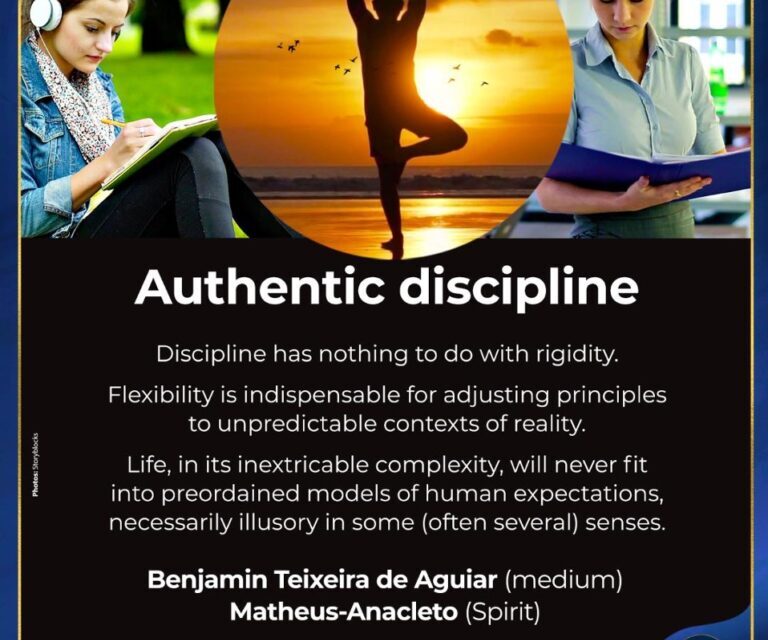 Authentic discipline
