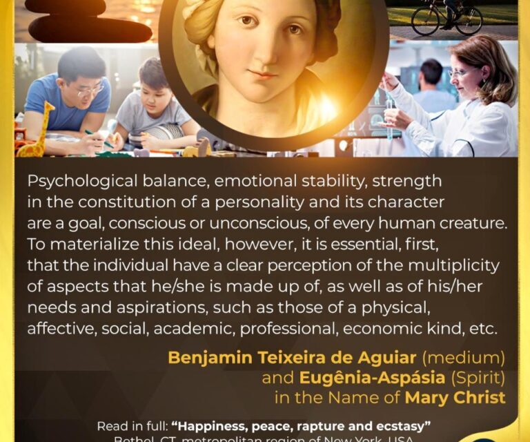 Happiness, peace, rapture and ecstasy