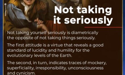 Not taking it seriously