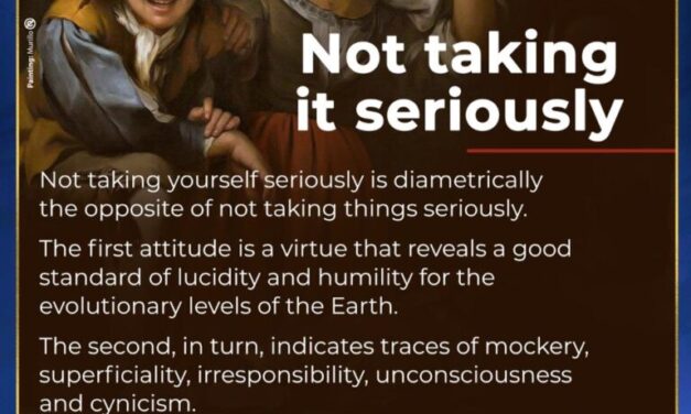 Not taking it seriously