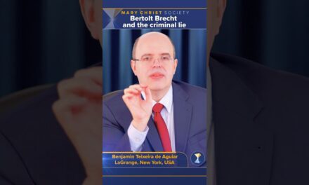 Bertolt Brecht and the criminal lie