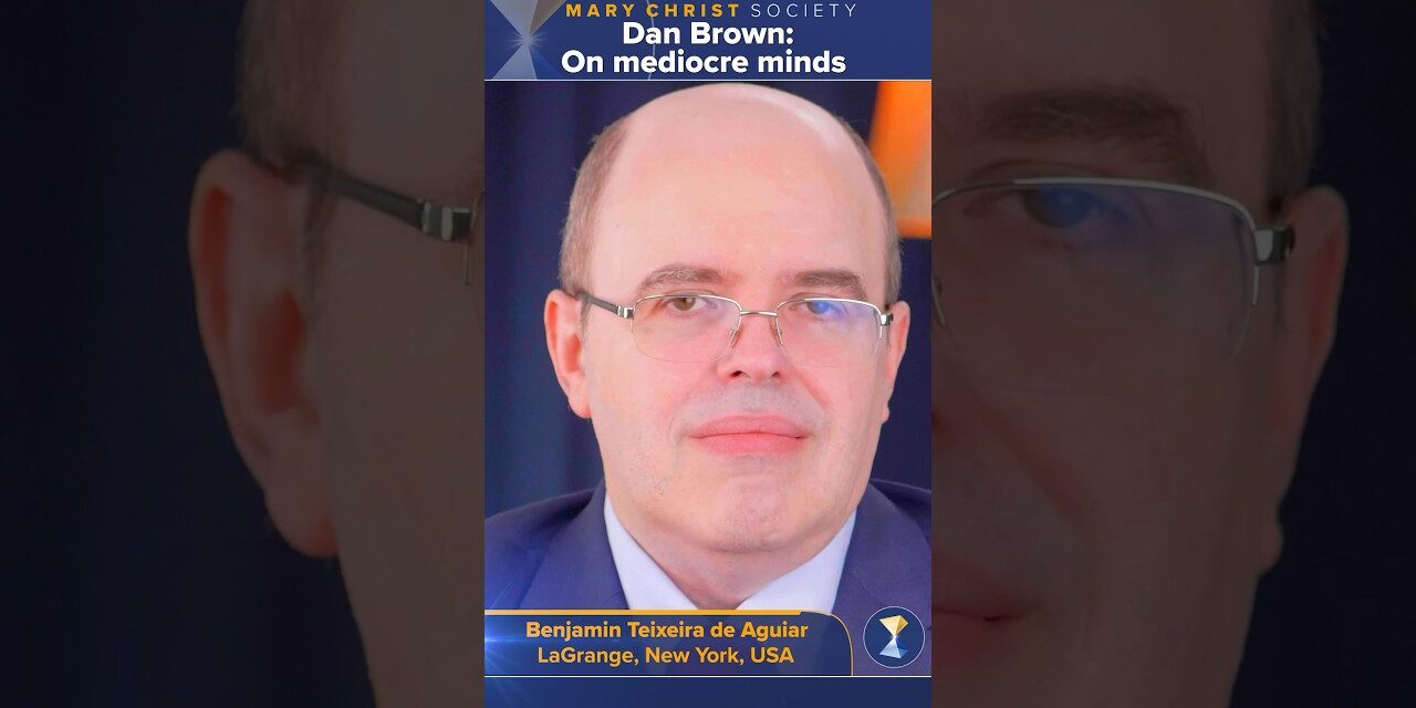 Dan Brown: On mediocre minds