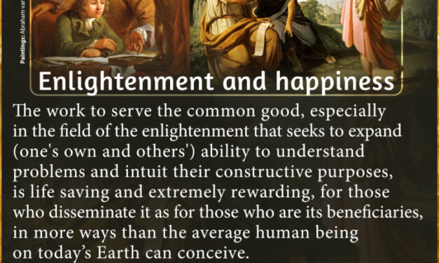 Enlightenment and happiness