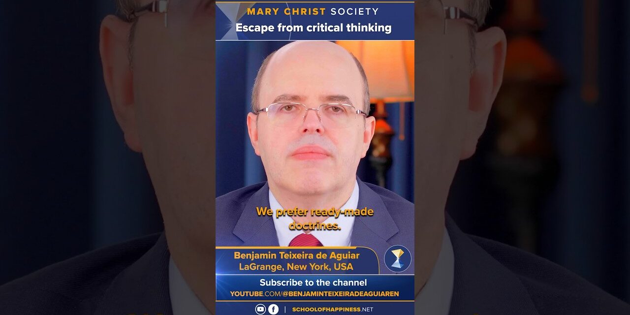 Escape from critical thinking