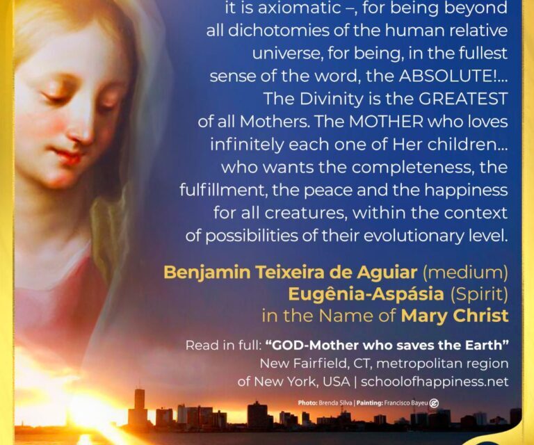 GOD-Mother who saves the Earth