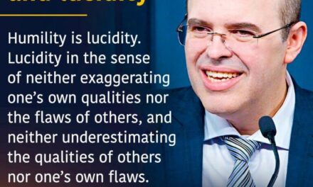 Humility and lucidity