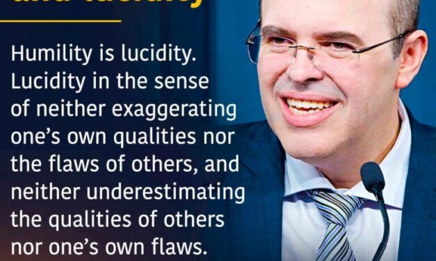 Humility and lucidity
