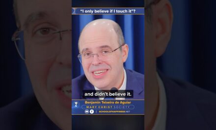 “I only believe if I touch it”?