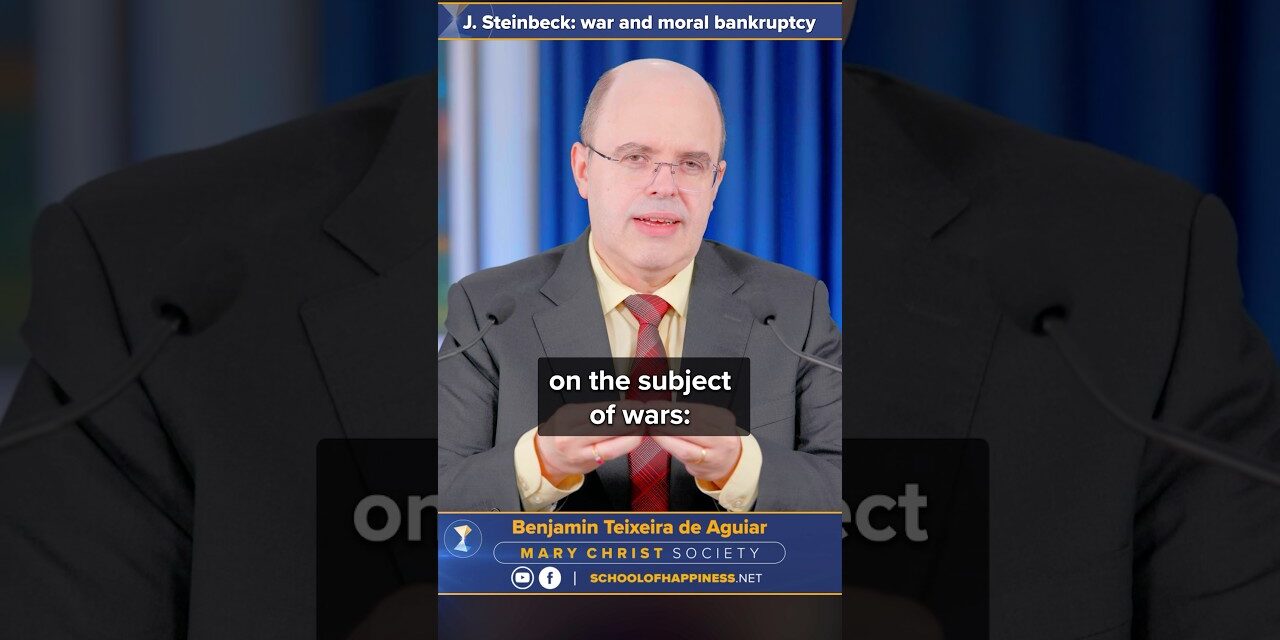 J. Steinbeck: war and moral bankruptcy