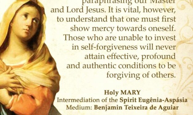 Self-forgiveness and conditions to be forgiving to others.