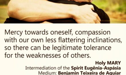 Mercy towards oneself.