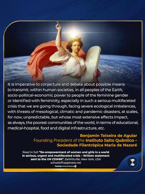 Re-empowerment of women and girls in a world in serious, urgent and multifaceted crisis – Written statement sent to the UN CSW66