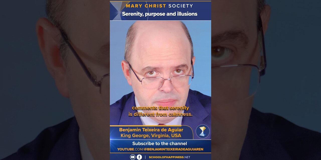 Serenity, purpose and illusions