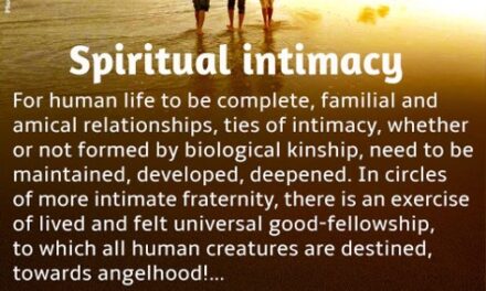Spiritual intimacy