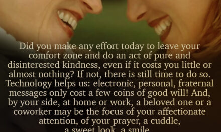 The Good Deed of the Day