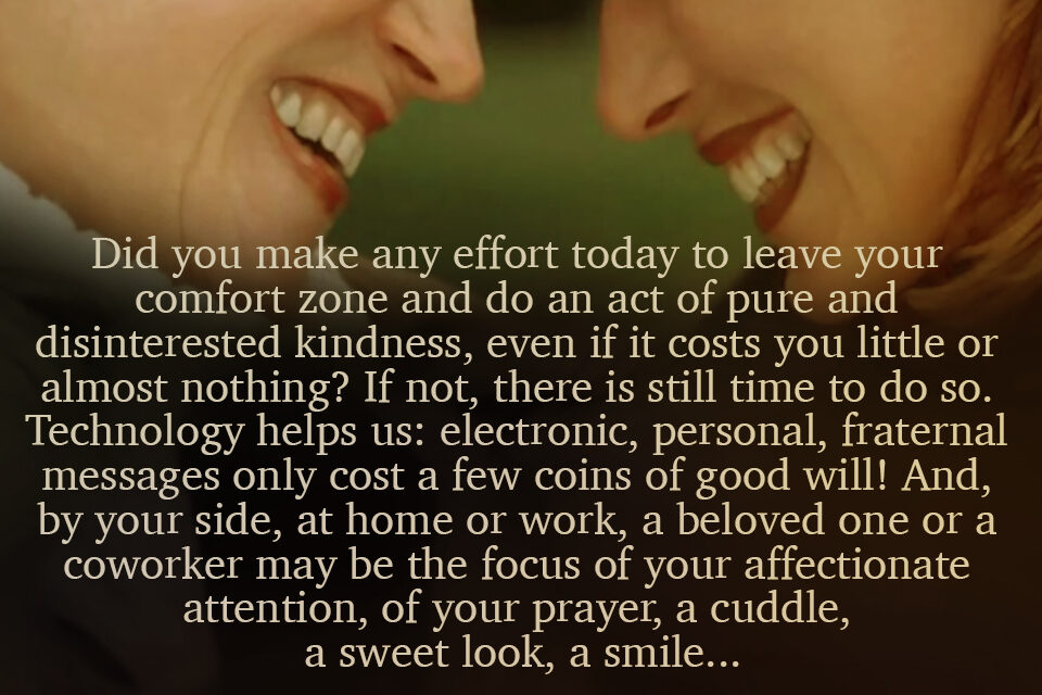 The Good Deed of the Day