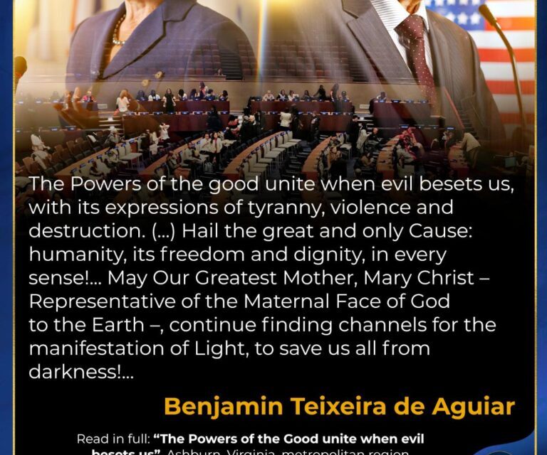 The Powers of the Good unite when evil besets us