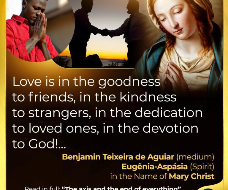 The axis and the end of everything 