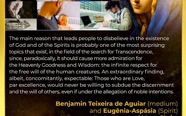 The infinite respect of God and of the Spirits for the human free will