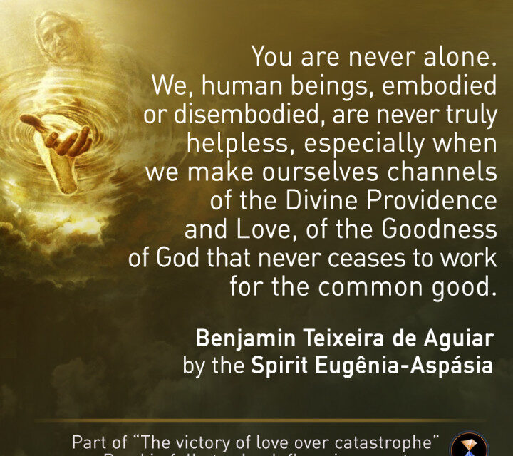The victory of love over catastrophe (banner 2)