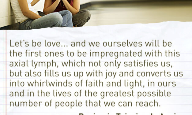 The victory of love over catastrophe (banner 3)