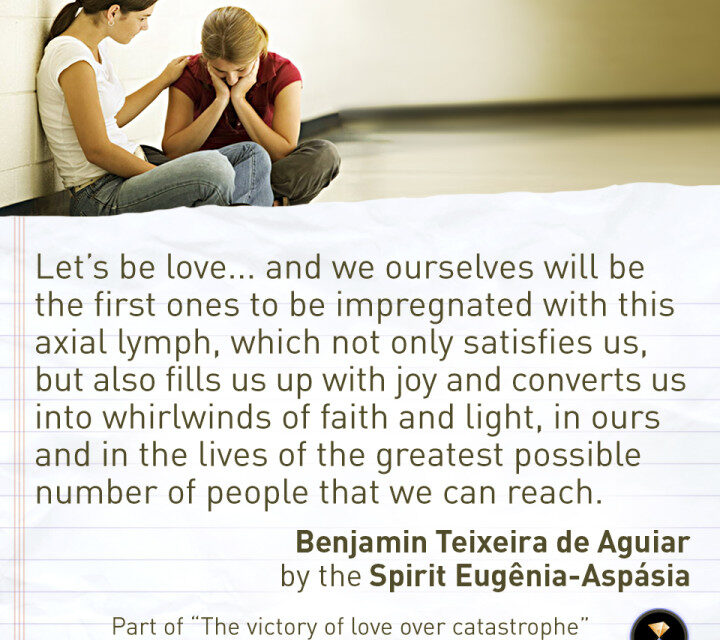 The victory of love over catastrophe (banner 3)