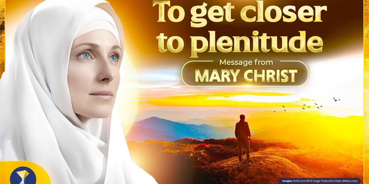 To get closer to plenitude