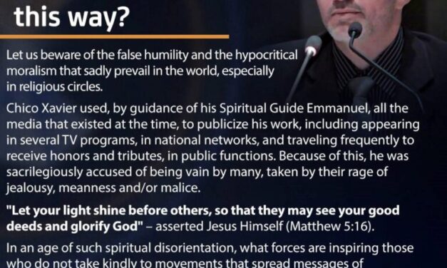 “Vanity”? Or would it be hypocrisy of those who think this way?