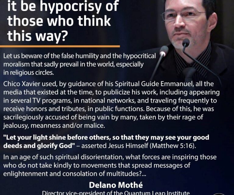 “Vanity”? Or would it be hypocrisy of those who think this way?