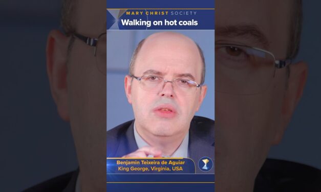 Walking on hot coals