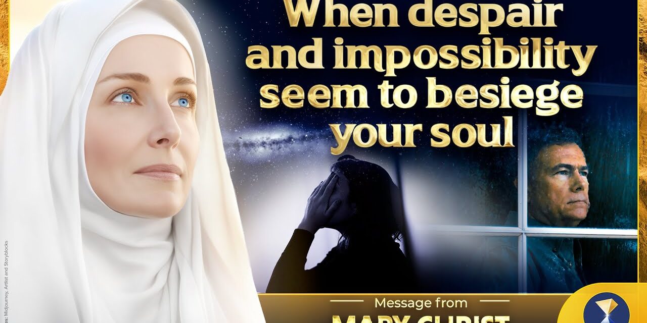 When despair and impossibility seem to besiege your soul