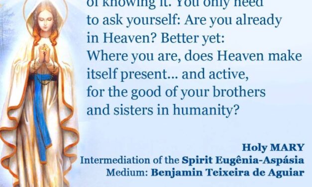 In tune with Heaven.