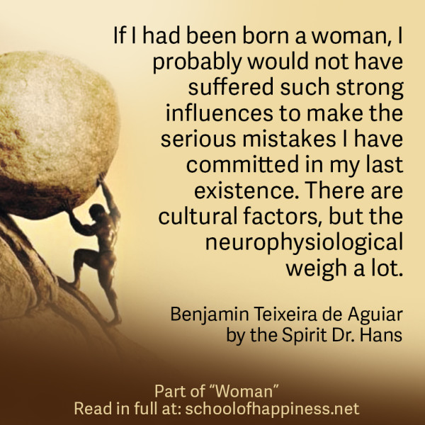 Not having been born a woman