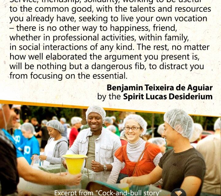 Cock-and-bull story.