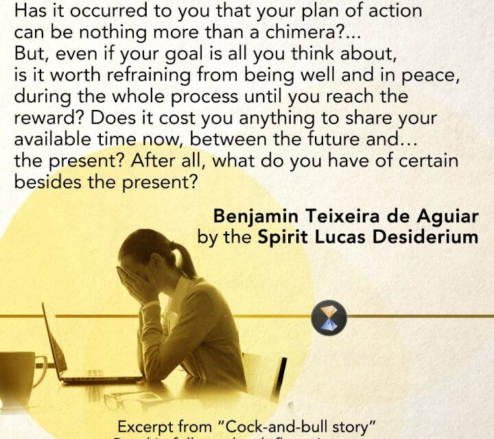 Cock-and-bull story.