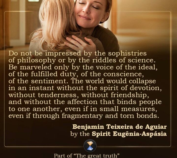 The power of the sentiment’s voice.