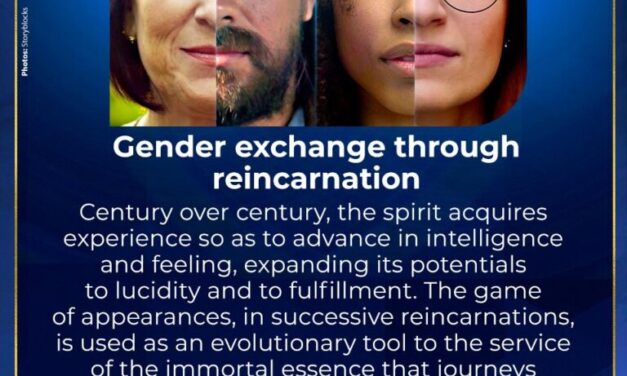Gender exchange through reincarnation