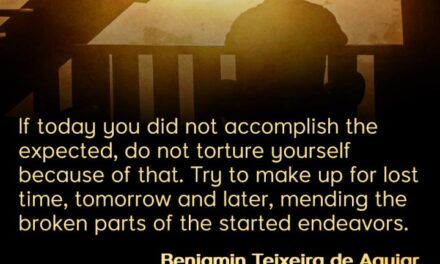 Recovering lost time.