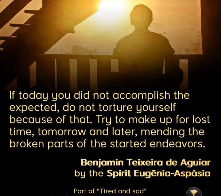 Recovering lost time.